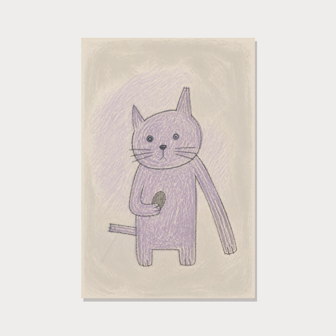 Katt Tryck – Väggkonst för barn